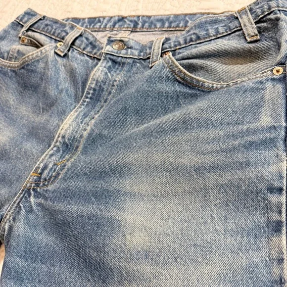 Vintage Levis 517 40517-0215 Blue Denim Jeans Mens Size 36x36 Made‎ in USA